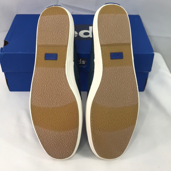 Keds circle jacquard 7.5 dark teal shoes - Picture 5 of 6